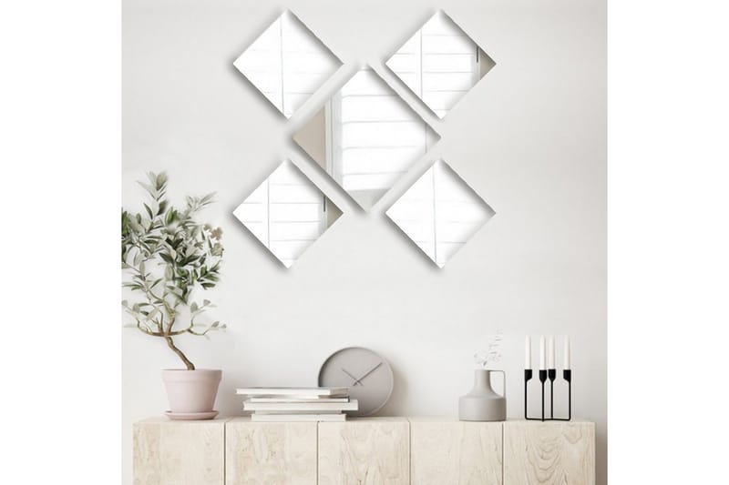 Sarata Spegel - Silver - Inredning & dekor - Speglar - Väggspegel