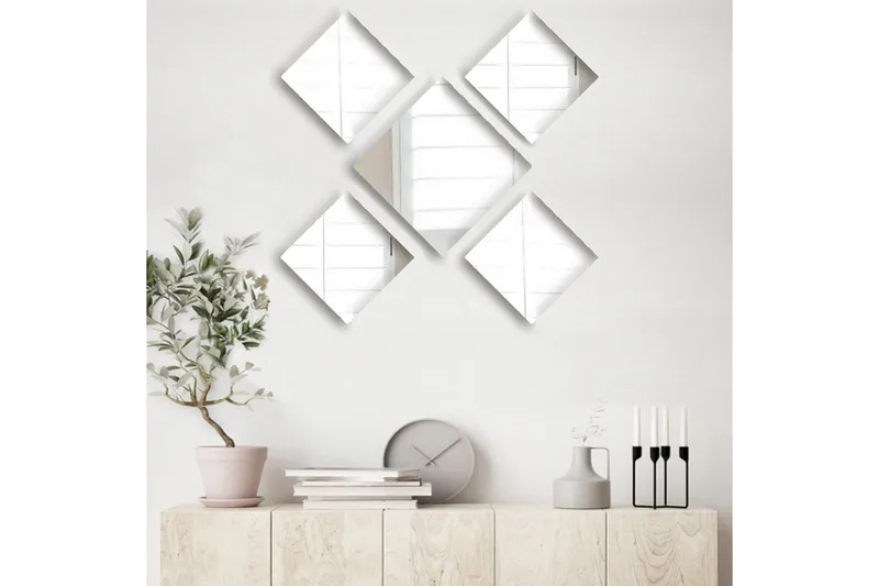 Sarata Spegel - Silver - Inredning & dekor - Speglar - Väggspegel