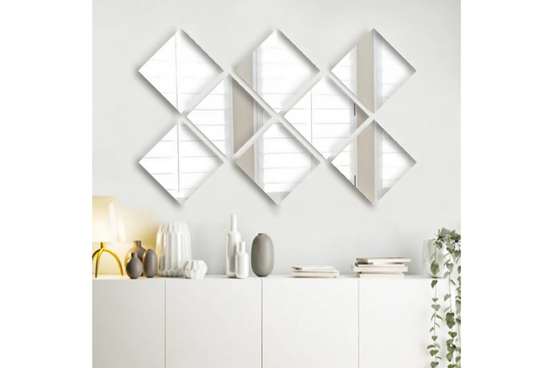 Sarata Spegel - Silver - Inredning & dekor - Speglar - Väggspegel