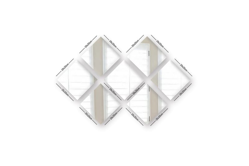 Sarata Spegel - Silver - Inredning & dekor - Speglar - Väggspegel