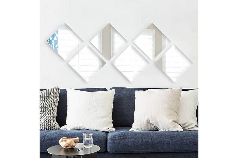 Sarata Spegel - Silver - Inredning & dekor - Speglar - Väggspegel