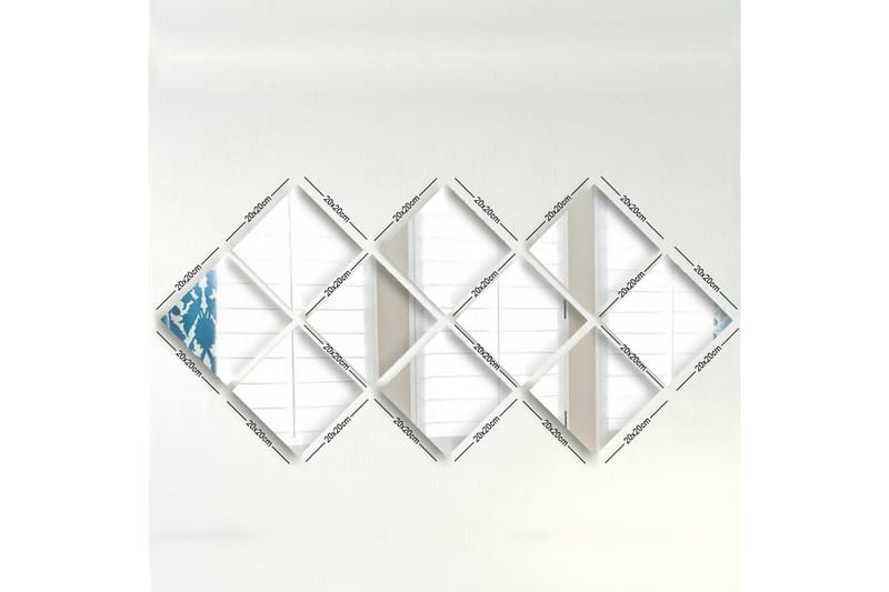 Sarata Spegel - Silver - Inredning & dekor - Speglar - Väggspegel