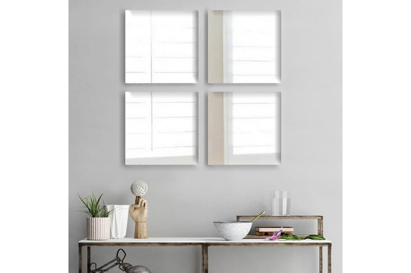 Sarata Spegel - Silver - Inredning & dekor - Speglar - Väggspegel