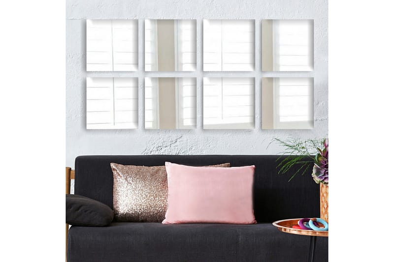 Sarata Spegel - Silver - Inredning & dekor - Speglar - Väggspegel