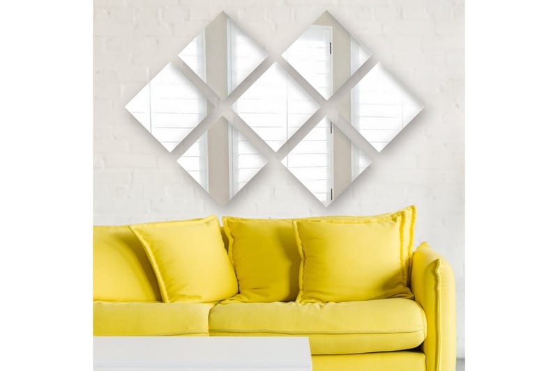 Sarata Spegel - Silver - Inredning & dekor - Speglar - Väggspegel