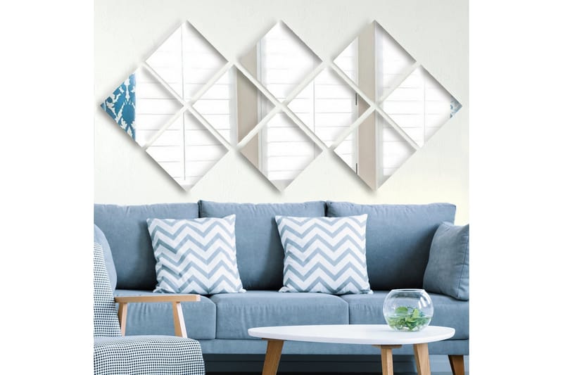 Sarata Spegel - Silver - Inredning & dekor - Speglar - Väggspegel