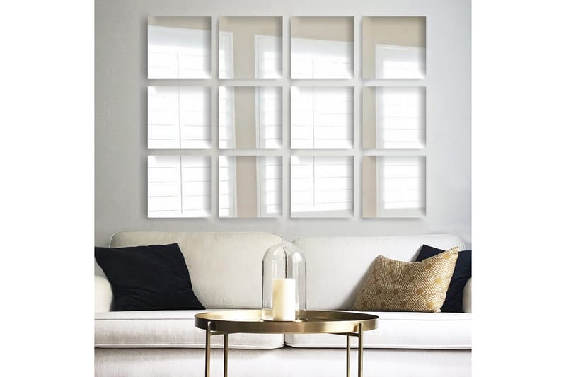 Sarata Spegel - Silver - Inredning & dekor - Speglar - Väggspegel