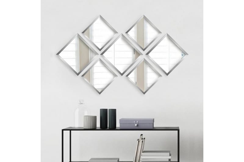 Sarata Spegel - Silver - Inredning & dekor - Speglar - Väggspegel