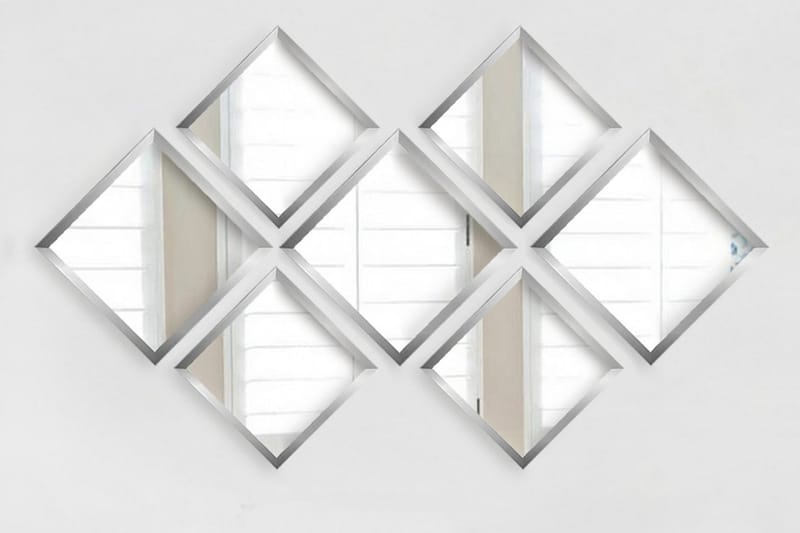 Sarata Spegel - Silver - Inredning & dekor - Speglar - Väggspegel