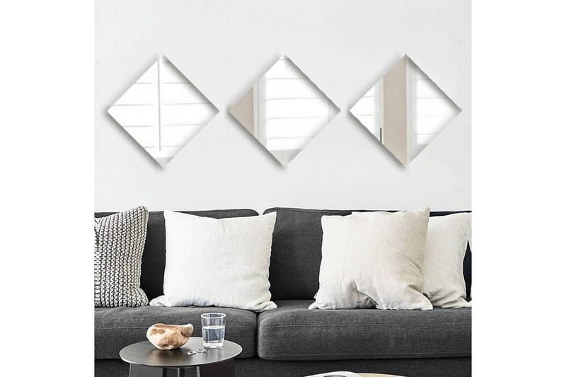 Sarata Spegel - Silver - Inredning & dekor - Speglar - Väggspegel