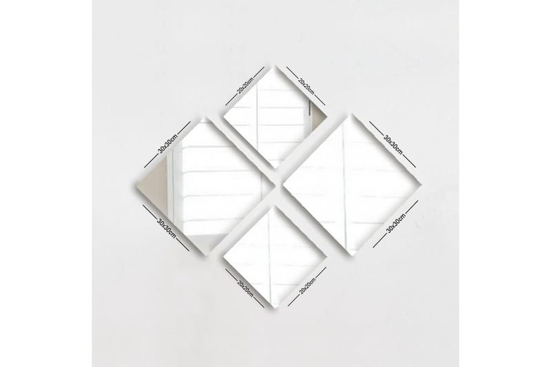 Sarata Spegel - Silver - Inredning & dekor - Speglar - Väggspegel