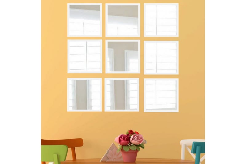 Sarata Spegel - Vit/Silver - Inredning & dekor - Speglar - Väggspegel