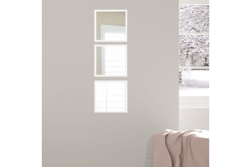 Sarata Spegel - Vit/Silver - Inredning & dekor - Speglar - Väggspegel