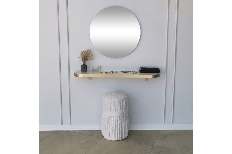 Sesso Spegel 60 cm Rund Guld - Inredning & dekor - Speglar - Väggspegel