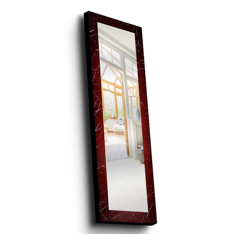 SHAMARY Dekorspegel 40x120 cm Christmas Spegelglas/Tyg - Inredning & dekor - Speglar - Väggspegel