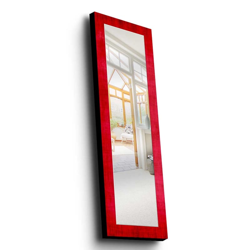 SHAMARY Dekorspegel 40x120 cm Christmas Spegelglas/Tyg - Inredning & dekor - Speglar - Väggspegel