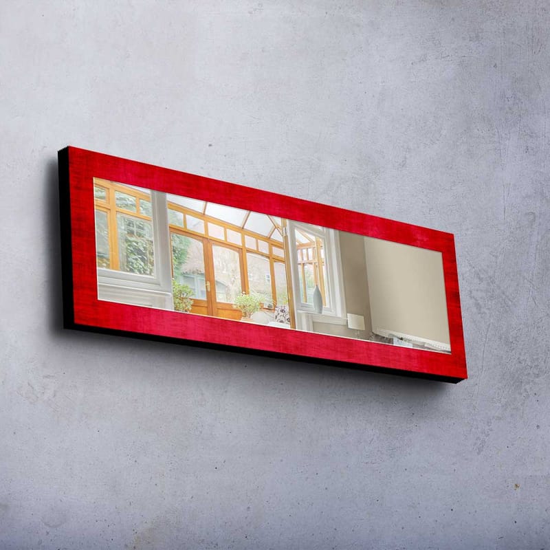 SHAMARY Dekorspegel 40x120 cm Christmas Spegelglas/Tyg - Inredning & dekor - Speglar - Väggspegel