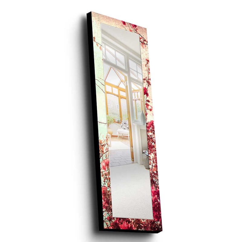 SHAMARY Dekorspegel 40x120 cm Christmas Spegelglas/Tyg - Inredning & dekor - Speglar - Väggspegel