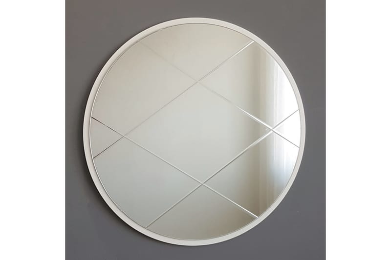 SHOLOM Dekorationsspegel 60 cm Silver - Inredning & dekor - Speglar - Väggspegel