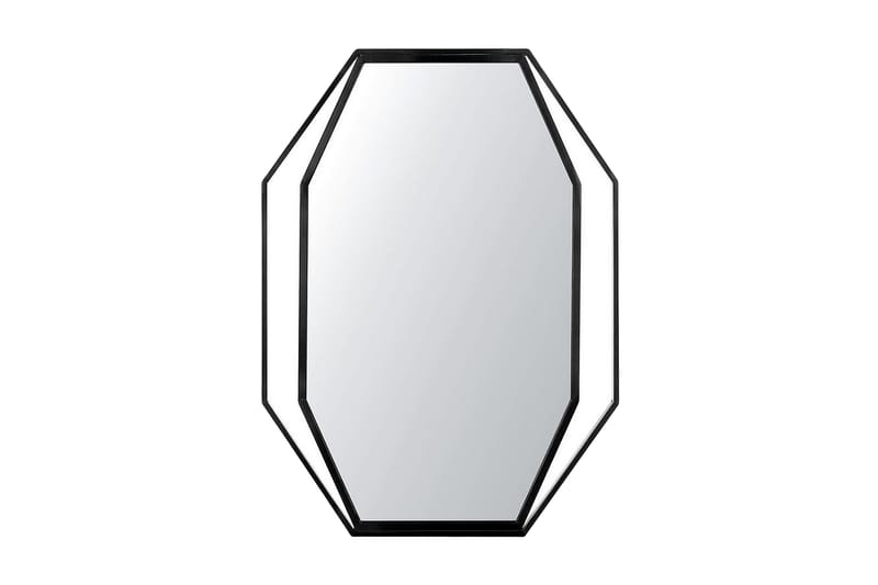 SINAE Spegel 80x60 cm Grå - Väggspegel
