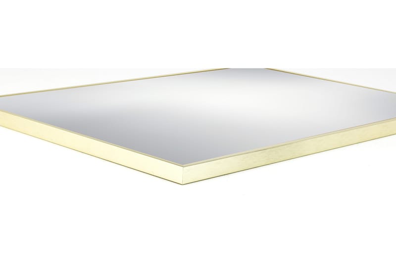 SLIM Spegel 40x120 cm Aluminium Guld - Inredning & dekor - Speglar - Väggspegel