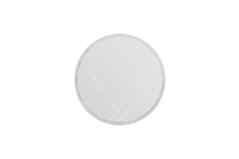 Smooth Spegel 60 cm Rund - Vit - Inredning & dekor - Speglar - Väggspegel