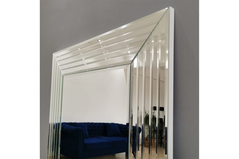 SOOFIELD Dekorationsspegel 130 cm Silver - Inredning & dekor - Speglar - Väggspegel