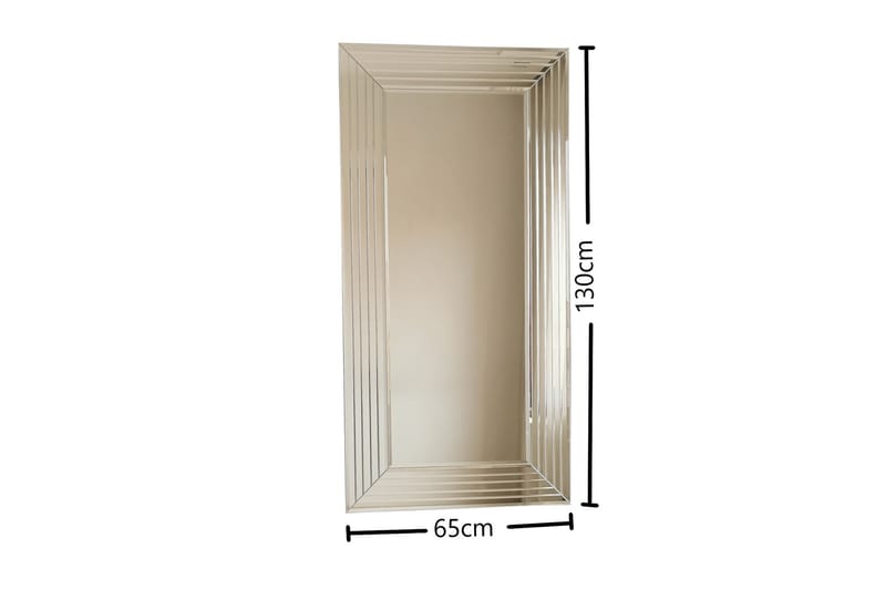 SOOFIELD Dekorationsspegel 130 cm Silver - Inredning & dekor - Speglar - Väggspegel