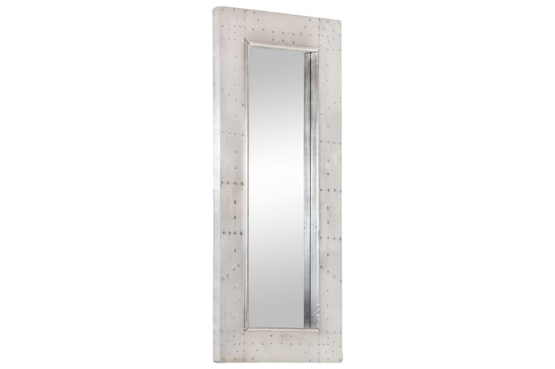 Spegel 110x50 cm metall - Silver - Inredning & dekor - Speglar - Väggspegel