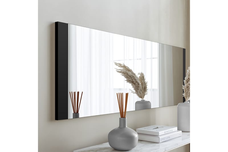 SPEGEL 40x120 cm Svart - Inredning & dekor - Speglar - Väggspegel