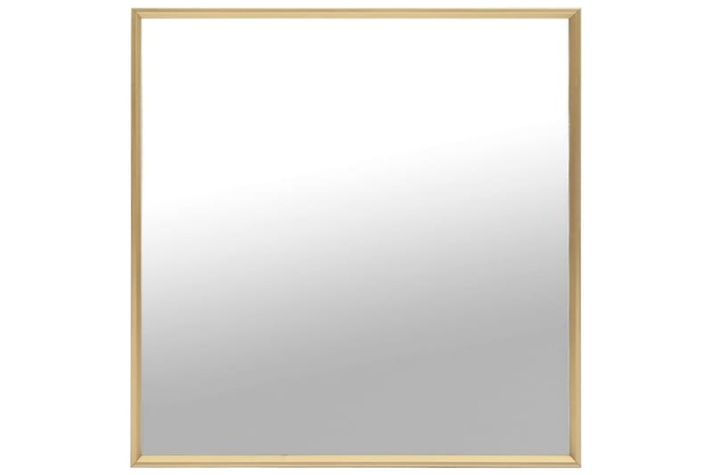Spegel 50x50 cm guld - Guld - Väggspegel - Helkroppsspegel