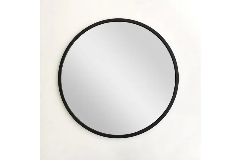 Spegel 60x60 cm - Metall/Svart - Inredning & dekor - Speglar - Väggspegel