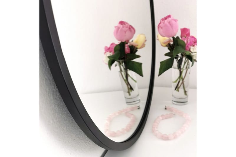 Spegel 60x60 cm - Svart - Inredning & dekor - Speglar - Väggspegel