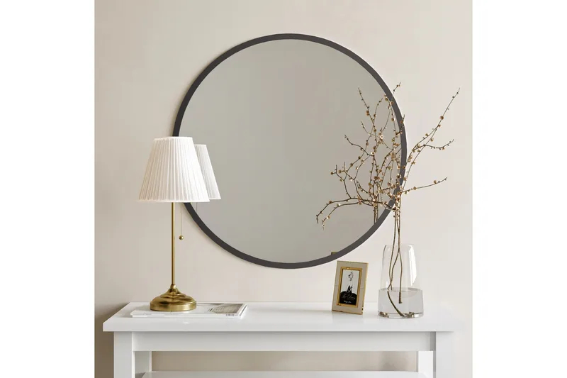 Spegel 60x60 cm - Svart - Inredning & dekor - Speglar - Väggspegel