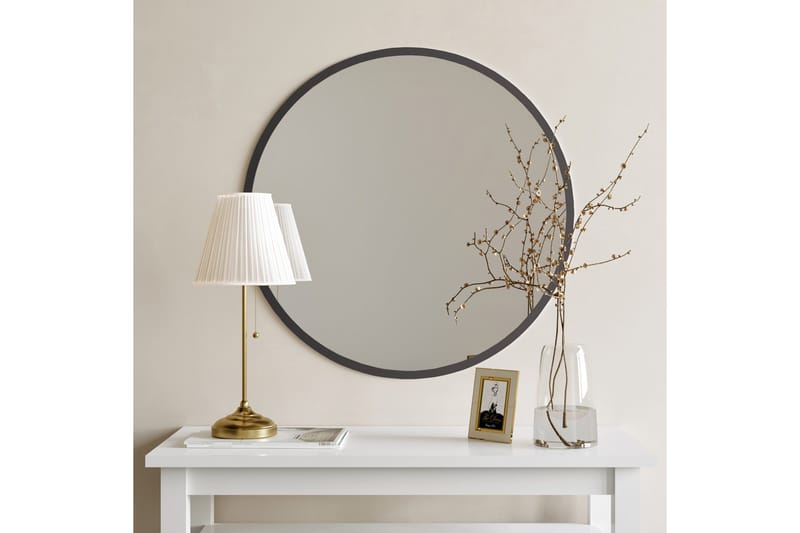 Spegel 60x60 cm - Svart - Inredning & dekor - Speglar - Väggspegel