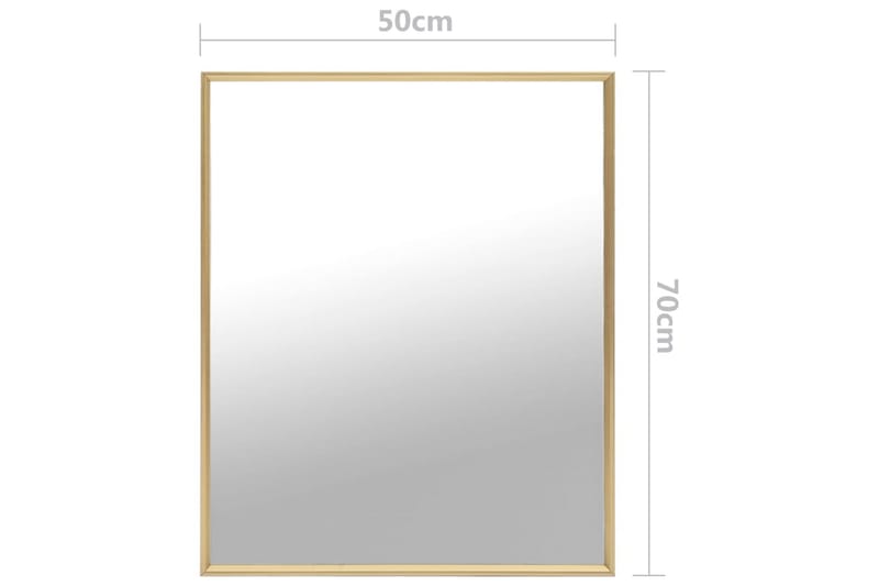 Spegel 70x50 cm guld - Guld - Inredning & dekor - Speglar - Väggspegel