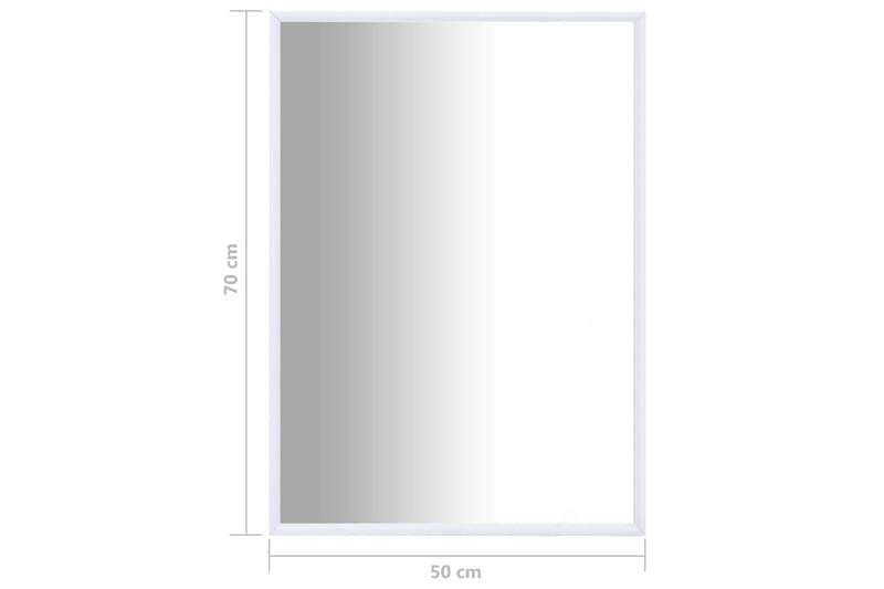 Spegel 70x50 cm vit - Vit - Inredning & dekor - Speglar - Väggspegel
