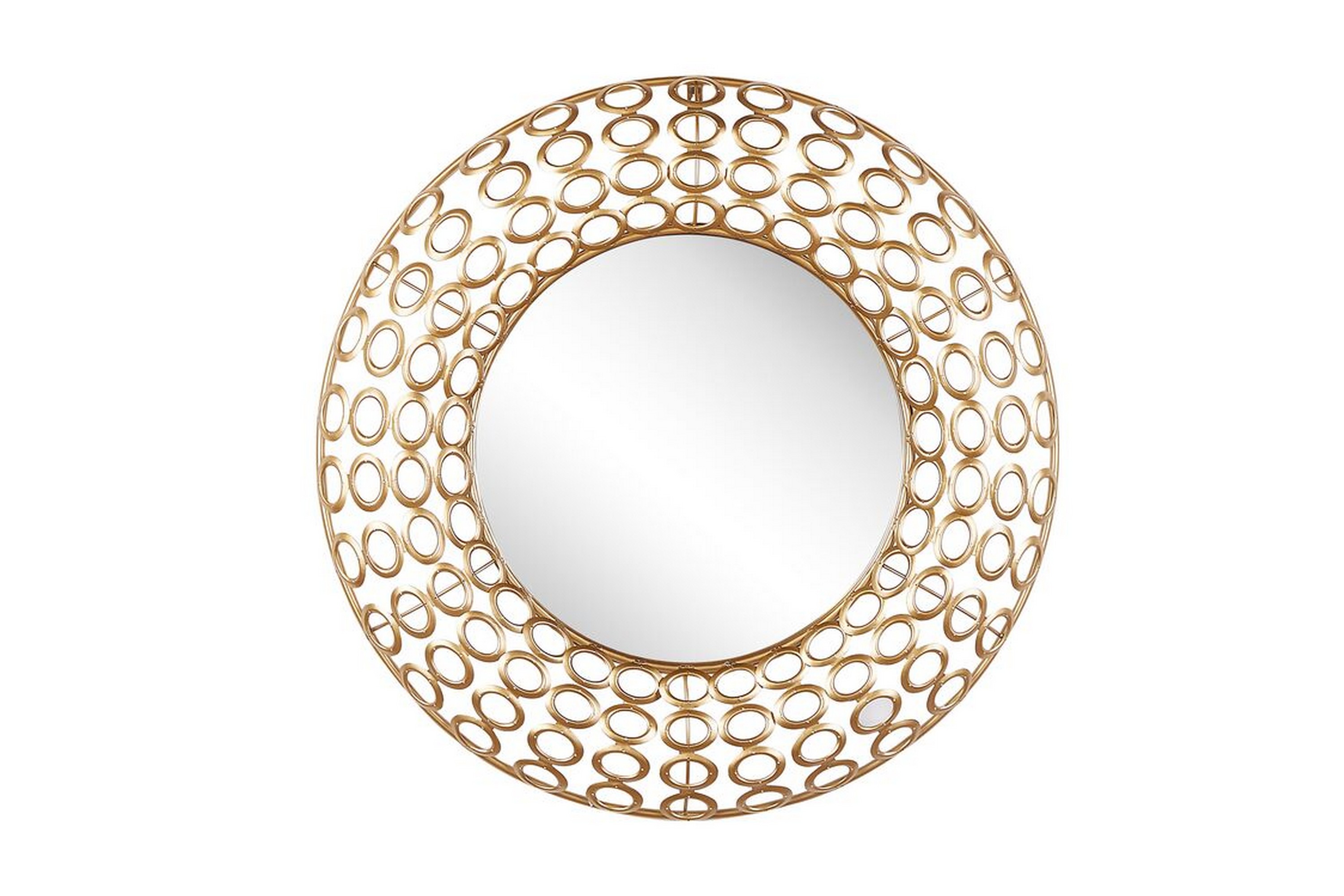 Spegel 80 cm guld BOURDON - Guld