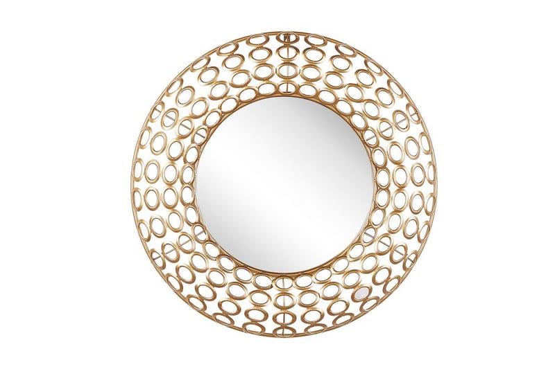 Spegel 80 cm guld BOURDON - Guld - Väggspegel