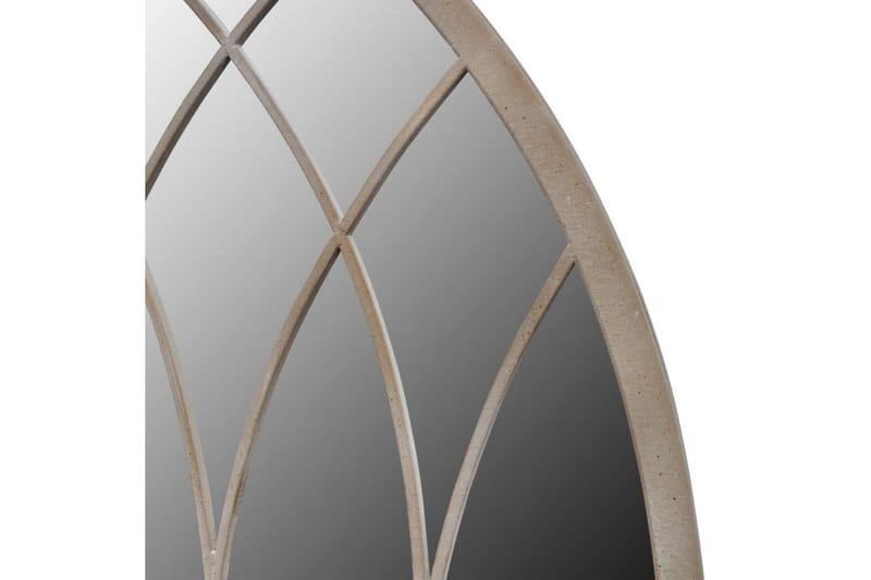 Spegel med gotisk design inom-/utomhus 50x115 cm - Grön - Väggspegel