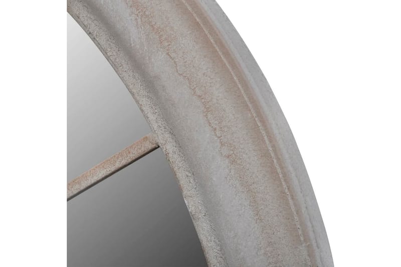 Spegel med lantlig design inom-/utomhus 69x89 cm - Svart - Inredning & dekor - Speglar - Väggspegel