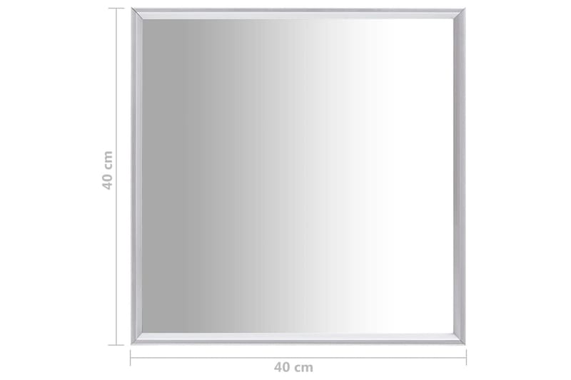 Spegel silver 40x40 cm - Silver - Inredning & dekor - Speglar - Väggspegel