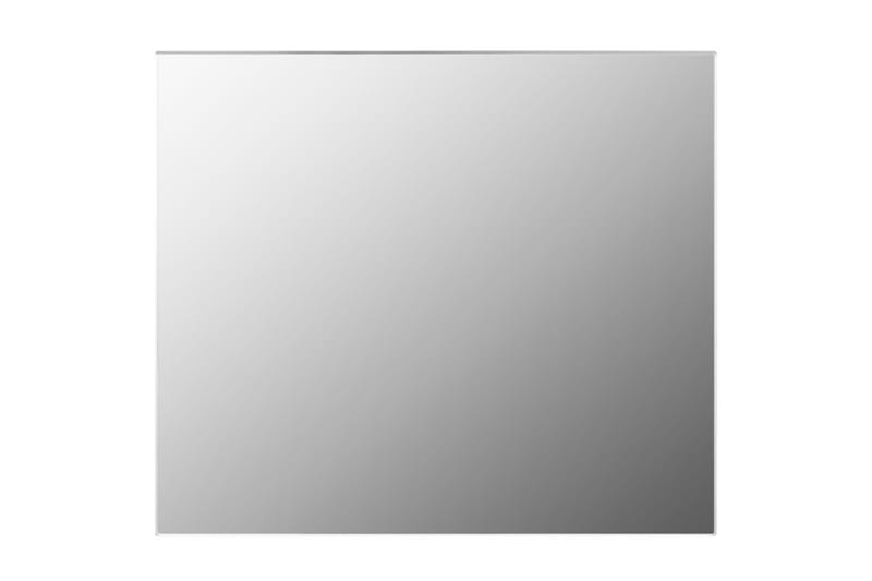 Spegel utan ram 70x50 cm glas - Silver - Väggspegel