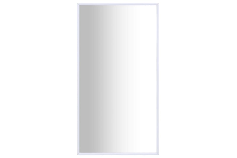 Spegel vit 100x60 cm - Vit - Inredning & dekor - Speglar - Väggspegel