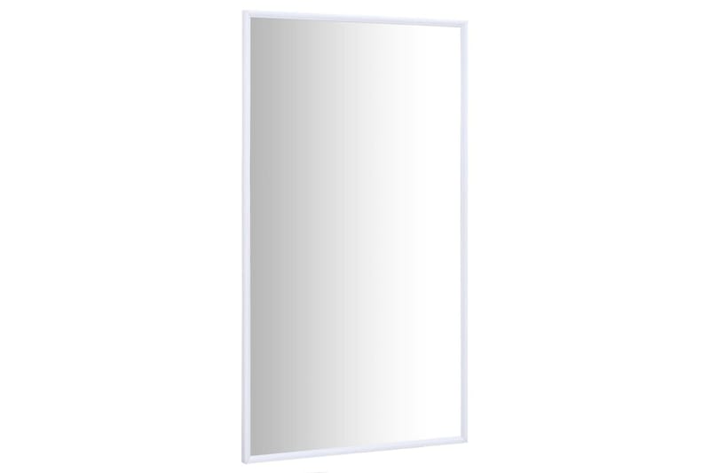 Spegel vit 100x60 cm - Vit - Inredning & dekor - Speglar - Väggspegel