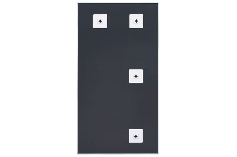 Spegel vit 100x60 cm - Vit - Inredning & dekor - Speglar - Väggspegel