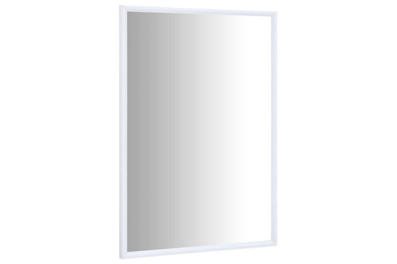 Spegel vit 60x40 cm - Vit - Inredning & dekor - Speglar - Väggspegel
