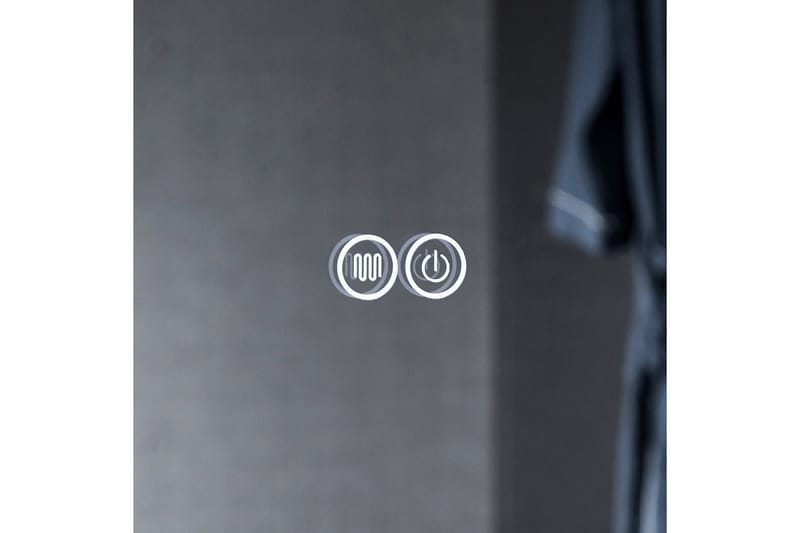 Stor spegel med Belysning och anti-fog-funktion 80x140cm Sil - Lyfco - Inredning & dekor - Speglar - Väggspegel