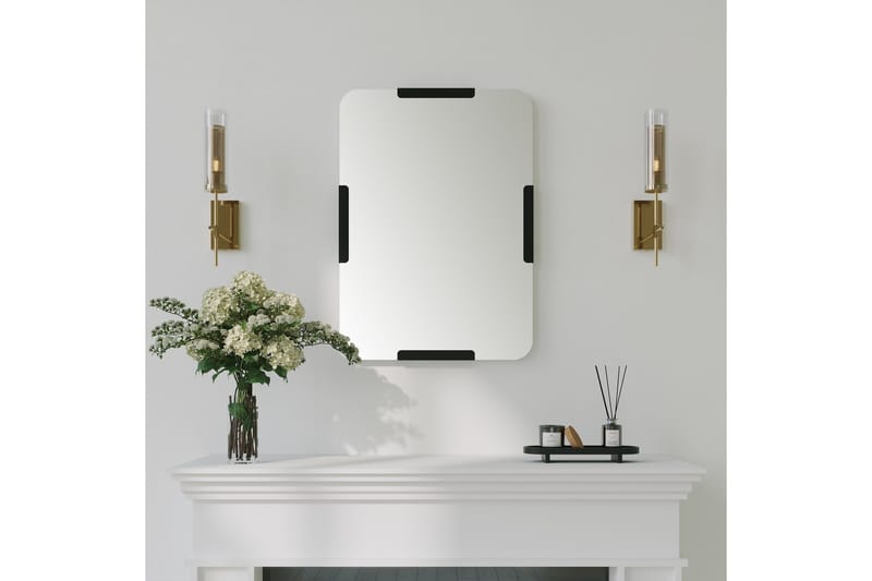 Taharoa Spegel 50 cm Rektangulär - Svart - Inredning & dekor - Speglar - Väggspegel