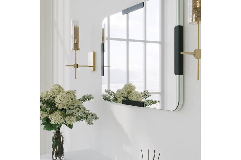Taharoa Spegel 50 cm Rektangulär - Svart - Inredning & dekor - Speglar - Väggspegel